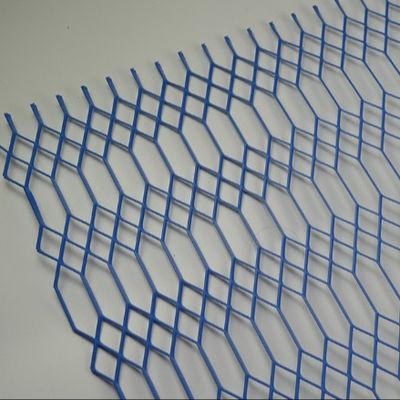 สไตล์กอธิค Powder Coated Expanded Metal Mesh สําหรับการตกแต่ง