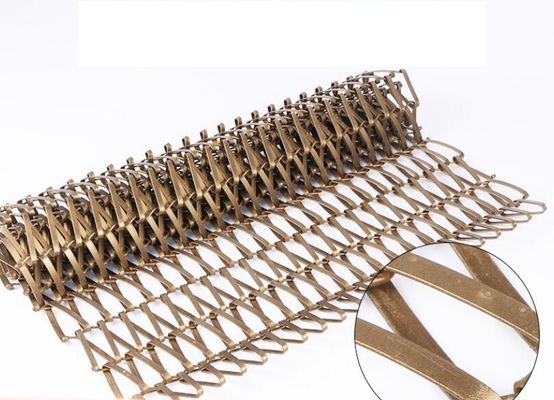 สแตนเลส 304 ผ้าม่าน Mesh เงินทองตกแต่ง