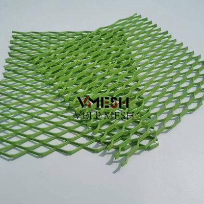 หนังผ้าม่านขยายรูหกเหลี่ยม ผนังเหล็ก Mesh หน้าผนัง Cladding หน้าผนังตกแต่ง