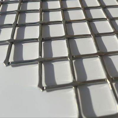 แผนผัง Mesh สแตนเลสที่ผสมผสานเพื่อตกแต่งสถาปัตยกรรม