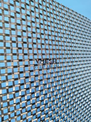 OEM เครื่องผลิตเครือสายใยผสมผสานที่บด China Flat Crimped Stainless Steel Mesh