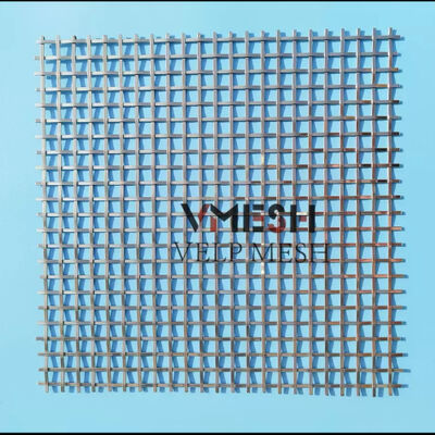 ลวดตาข่ายทอสแตนเลสสถาปัตยกรรมสำหรับผนังตกแต่งภายในอาคาร