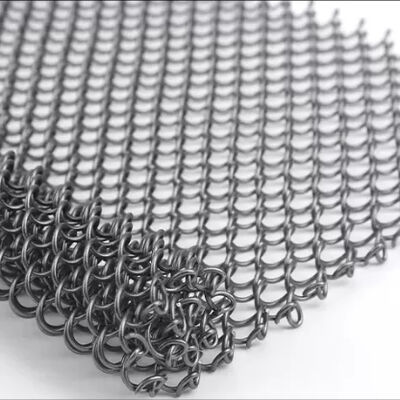 สแตนเลสสวยงามตกแต่งหน้าจอผนังน้ำตกม่านตาข่าย