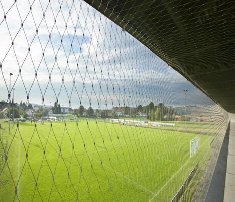 ตาข่ายเชือกสแตนเลส 304 ถักด้วยมือสำหรับกรงสัตว์ในสวนสัตว์