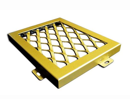 อาคาร Facades ขยายตาข่ายโลหะหุ้มอลูมิเนียม 1060 Alloy 3003