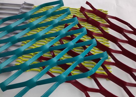 Velp Architectural Aluminium Expanded Wire Mesh 1 * 2m ป้องกันการกัดกร่อน