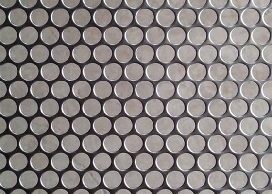 2.0mm 3.0mm Round Hole Perforated Metal Acoustic Panels การเคลือบผงอลูมิเนียม