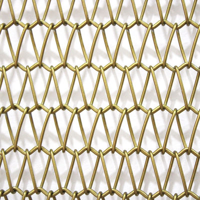 สแตนเลสโลหะ Mesh Screen Room Divider เครื่องประดับ Mesh เนื้อ