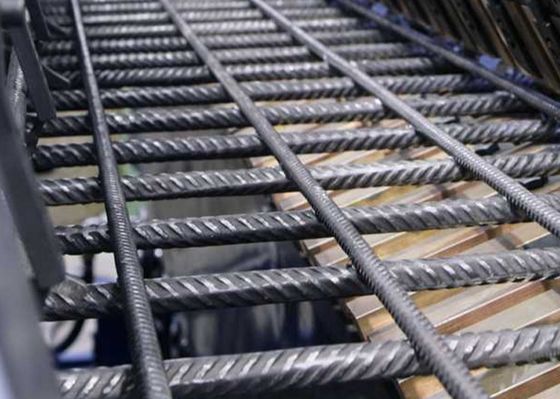 663 665 668 แผ่นตาข่ายลวดคอนกรีต 5x10 Rebar Wire Mesh