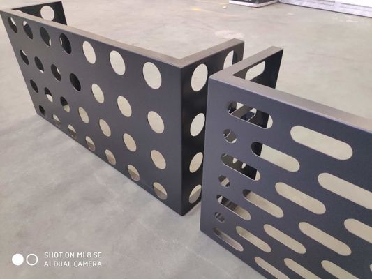 Anodizing หนังโลหะ perforated โลหะสแตนเลสสแตนเลสอลูมิเนียมสับสนธิรูกลม
