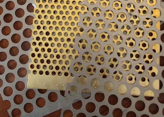 Anping Perforated Metal Mesh 1.5 * 3.0m แผงฝ้าเพดานอลูมิเนียมเจาะรู