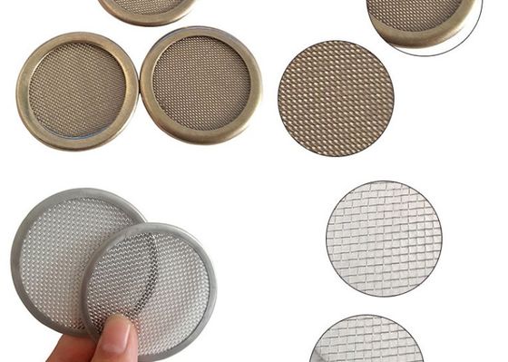 แผ่นกรองน้ำมันสแตนเลส SPL 201 202 กลม OD40mm 65mm
