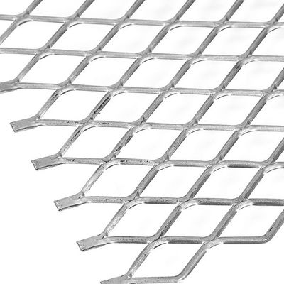 Leaf Gutter Guard Flattened อลูมิเนียมขยายตาข่ายโลหะ 4 ฟุต * 8 ฟุต 3/4 #9 แผ่น Grill