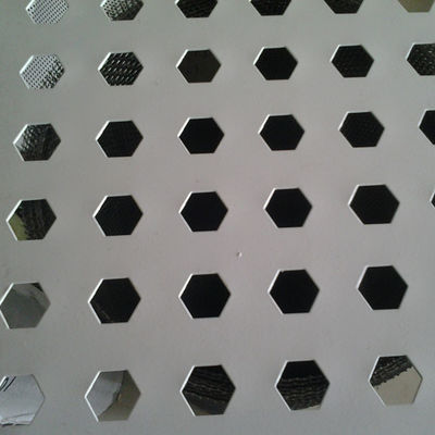ตาข่ายตกแต่ง 1000x2000mm แผงอลูมิเนียมเจาะรู 0.3mm หนา