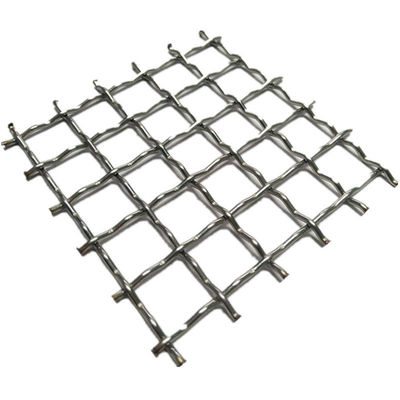 Plain Weave Lock Crimp ลวดตาข่าย 430 สแตนเลสทอโลหะตกแต่ง